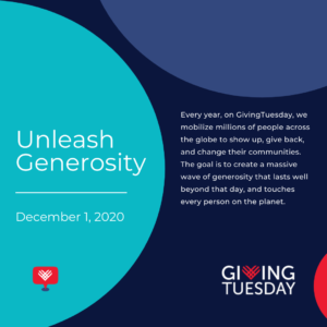 Read more about the article GivingTuesday is December 1, 2020