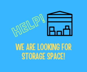 Read more about the article Storage Space Needed – Can you help?